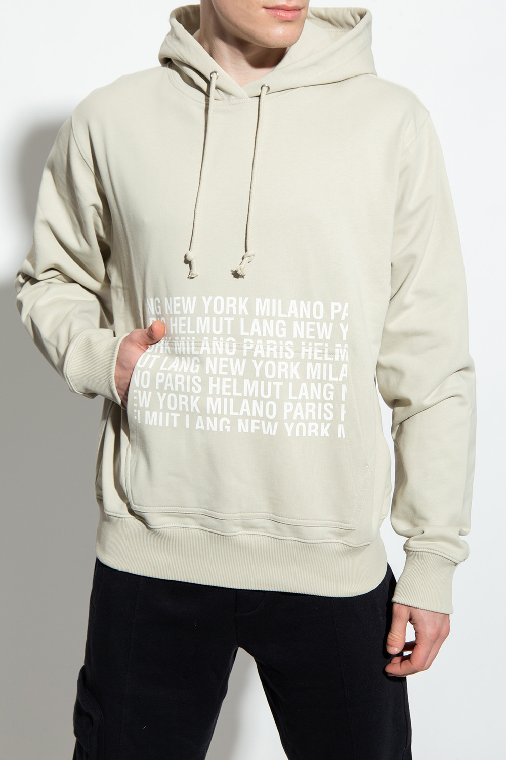 Helmut best sale language hoodie